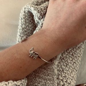 Elephant Cuff Silver